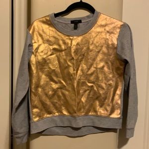 J crew sweatshirt xs